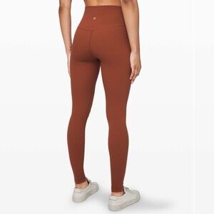 Lululemon Align High Rise Pant Leggings Rustic Clay Size 8